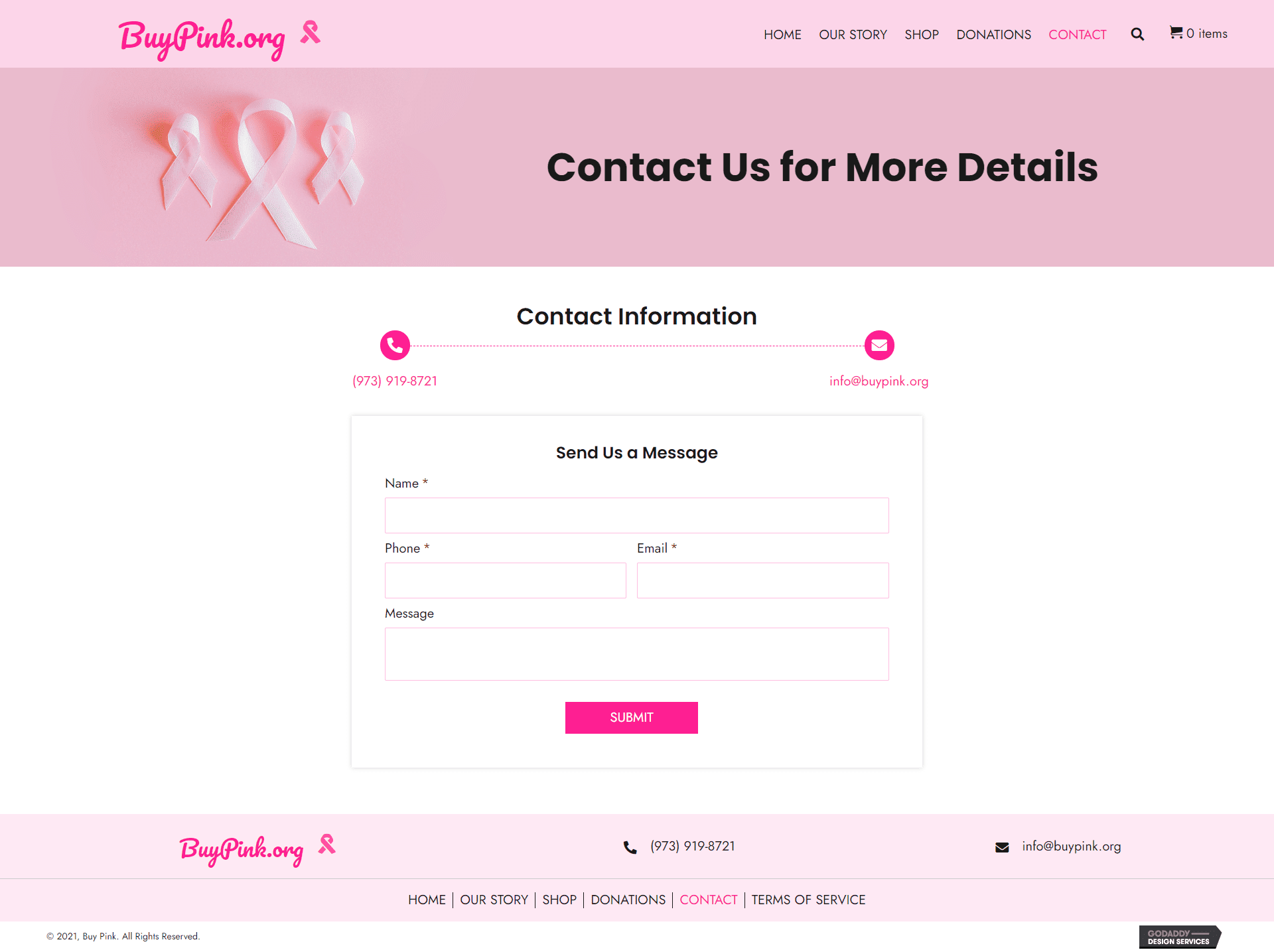 Buy Pink Contact
