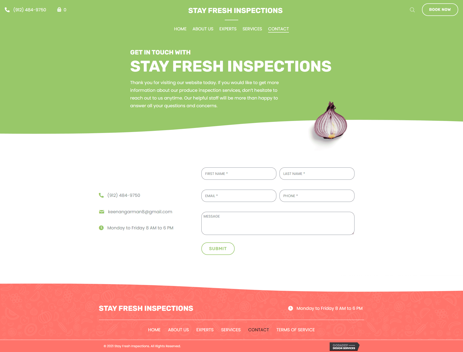 Stay Fresh Inspections Contact