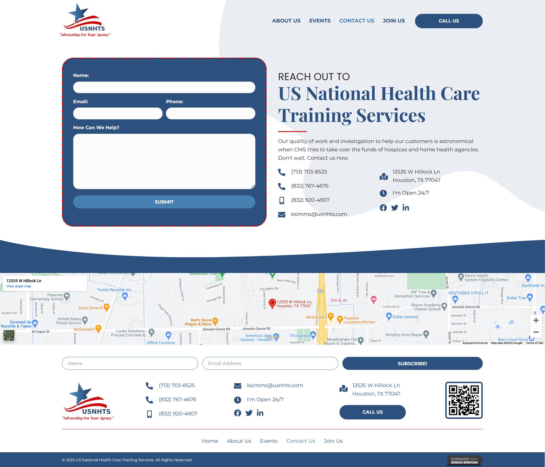 Contact Us - Healthcare Consulting - usnhts.com