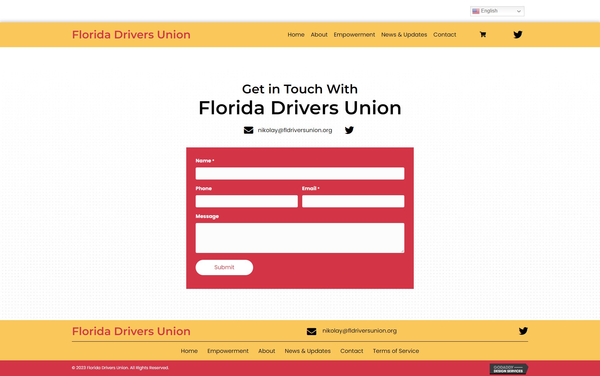 Florida Drivers Union - Contact